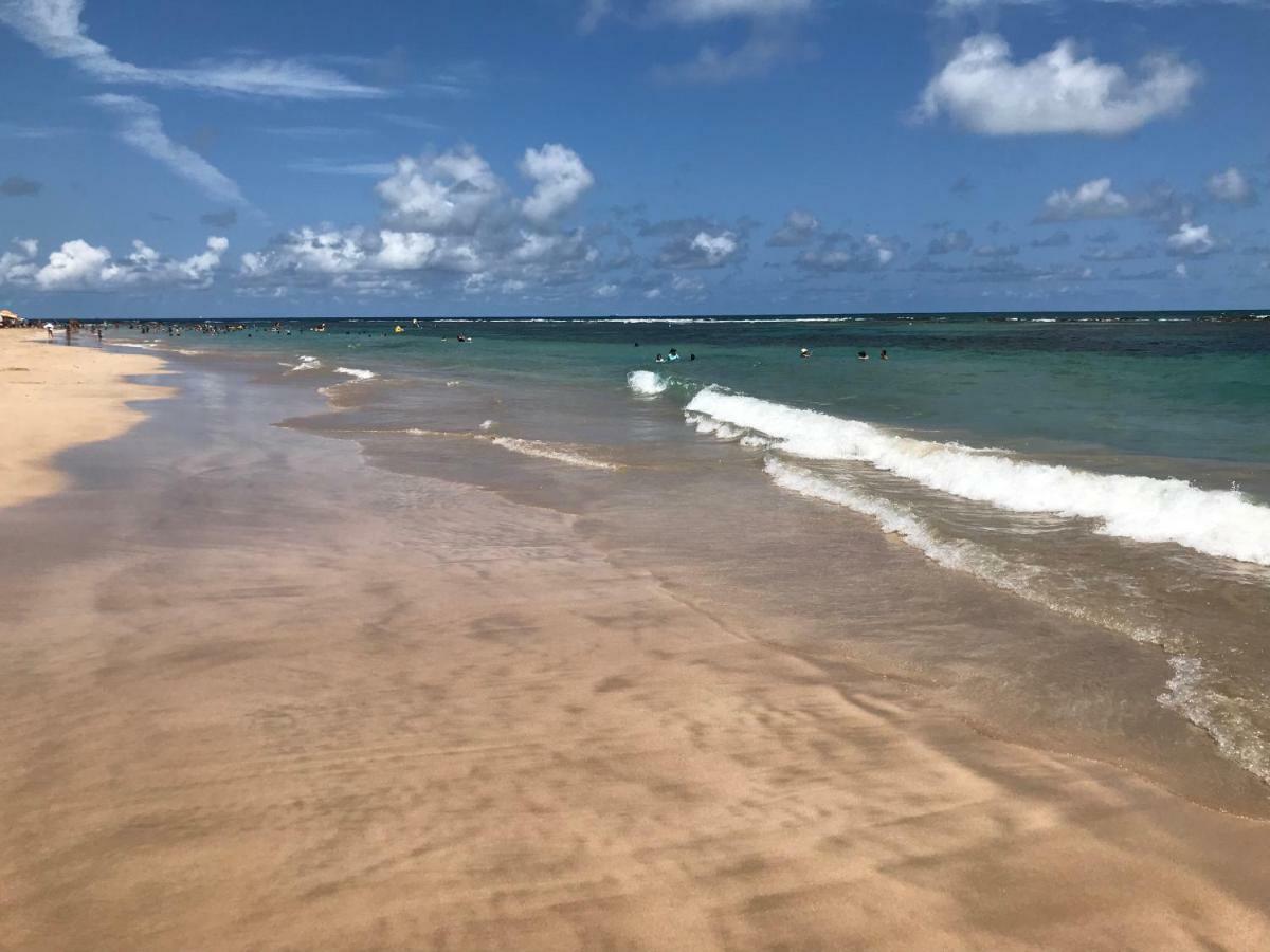 Flat Excelente Em Porto De Galinhas Palm Village Acqua Frente Para As Piscinas Exterior foto