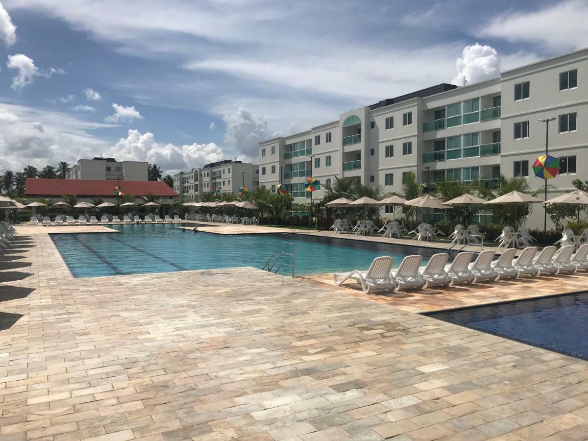 Flat Excelente Em Porto De Galinhas Palm Village Acqua Frente Para As Piscinas Exterior foto
