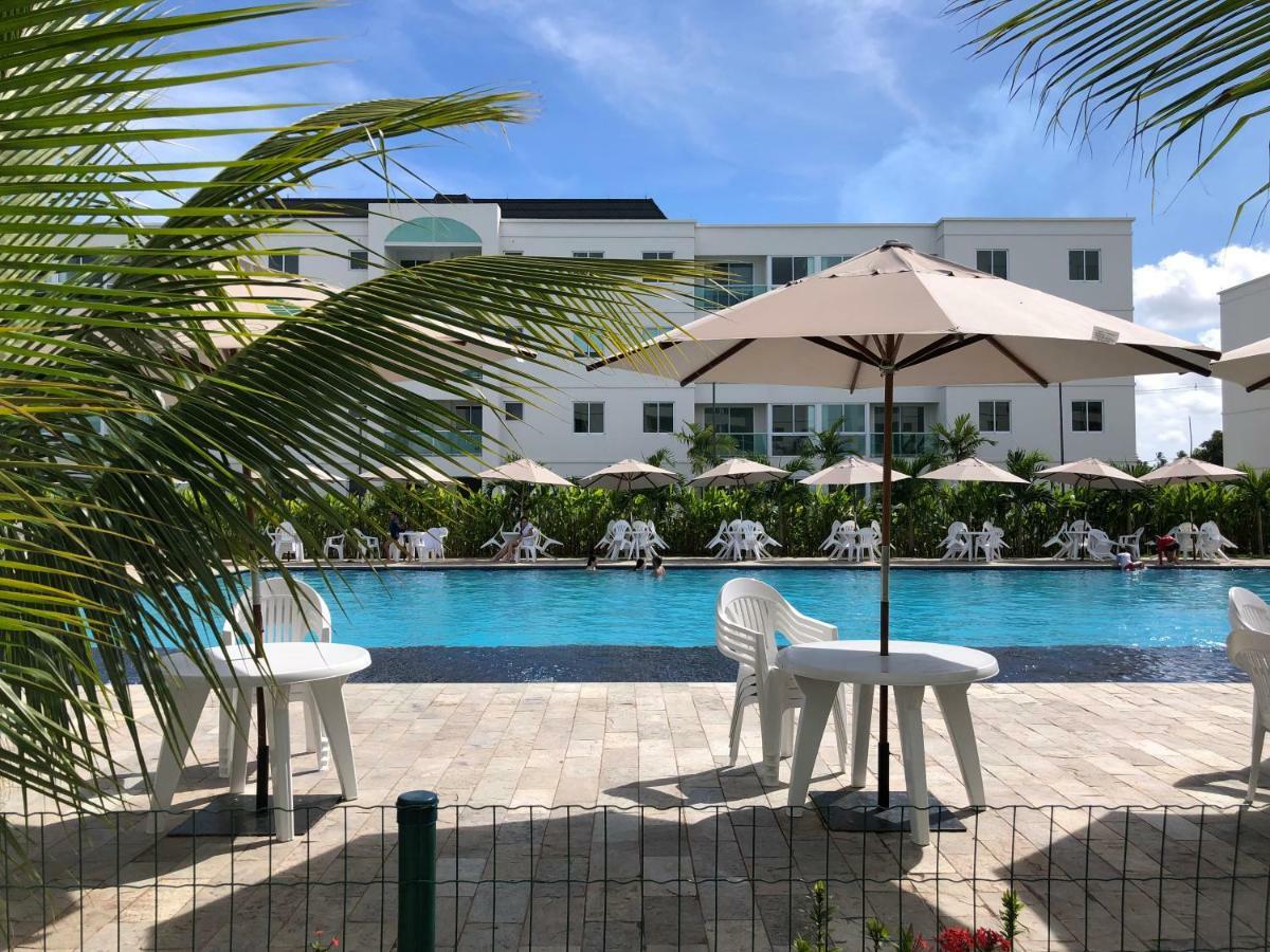 Flat Excelente Em Porto De Galinhas Palm Village Acqua Frente Para As Piscinas Exterior foto