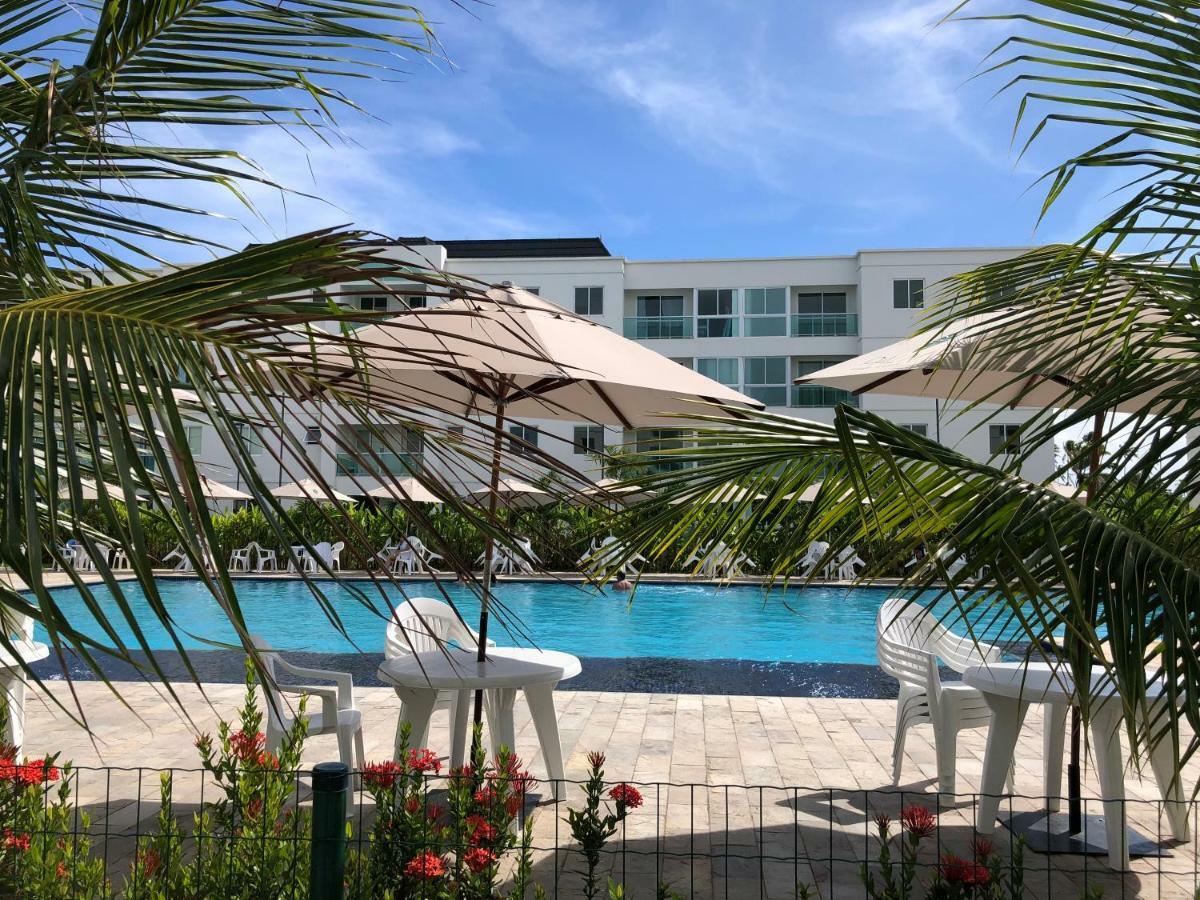 Flat Excelente Em Porto De Galinhas Palm Village Acqua Frente Para As Piscinas Exterior foto