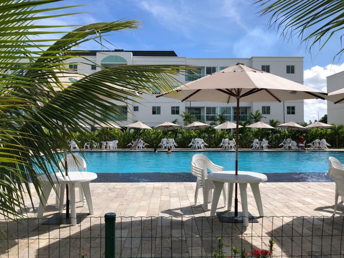 Flat Excelente Em Porto De Galinhas Palm Village Acqua Frente Para As Piscinas Exterior foto